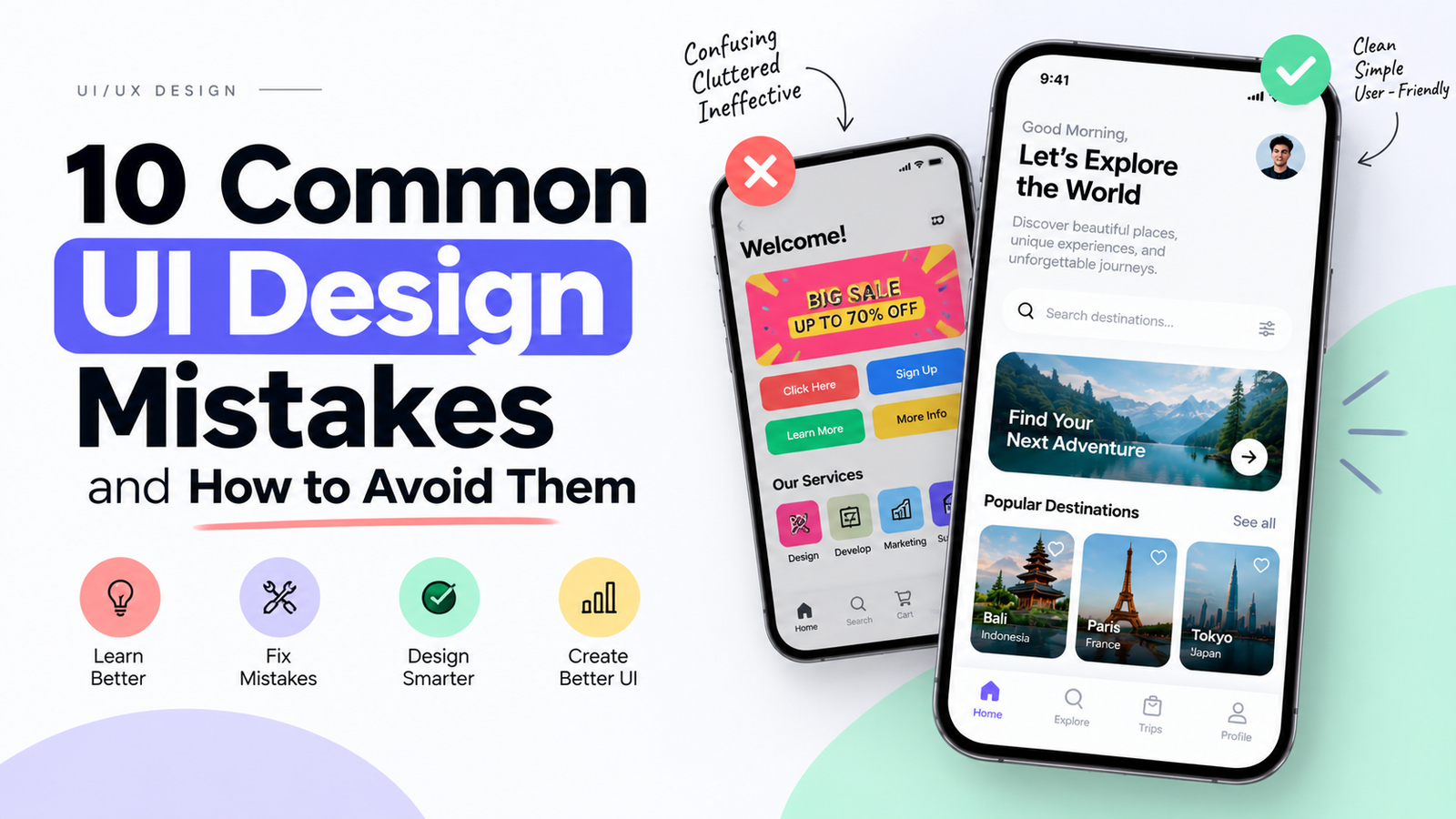 10 Common UI Design Mistakes